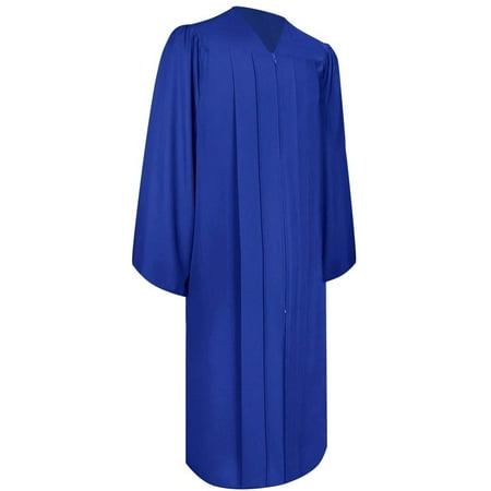 Endea Church Matte Choir Robe (54 (5 9 - 5 11 ) Royal Blue)