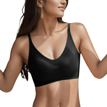 CAICJ98 Lingerie for Women Women s Comfortable Summer Traceless No Steel Ring Wrapped Comfortable Maximum Support Sports Bras for (Black L)
CAICJ98 Lingerie for Women Women s Comfortable Summer Traceless No Steel Ring Wrapped Comfortable Maximum Support Sports Bras for (Black L)