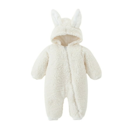 Kid s Plush Jumpsuit with Cute Bunny Ears Hood Zipper Onesie Pajamas Child s Home Suit Long Sleeve Winter Bodysuit Solid Color for Sleeping Daily White 73cm
Kid s Plush Jumpsuit with Cute Bunny Ears Hood Zipper Onesie Pajamas Child s Home Suit Long Sleeve Winter Bodysuit Solid Color for Sleeping Daily White 73cm