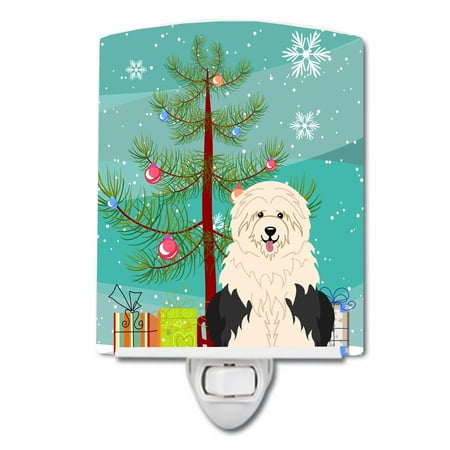 Caroline s Treasures BB4221CNL Merry Christmas Tree Old English Sheepdog Ceramic Night Light 6x4x3 multicolor
Caroline s Treasures BB4221CNL Merry Christmas Tree Old English Sheepdog Ceramic Night Light 6x4x3 multicolor