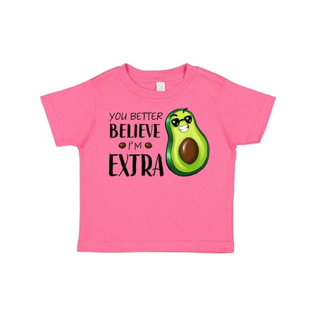 Inktastic You Better Believe I m Extra- Funny Avocado Guacamole Gift Toddler Boy or Toddler Girl T-Shirt
Inktastic You Better Believe I m Extra- Funny Avocado Guacamole Gift Toddler Boy or Toddler Girl T-Shirt