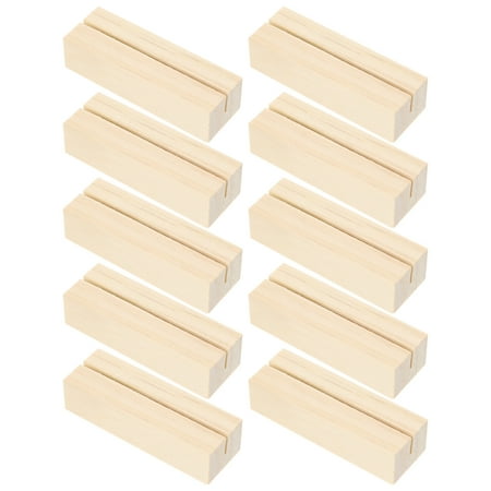 STOBOK 10 Pcs Business Holder Wooden Shaped Photo Stand Picture Holder Handmade Memo Holder
STOBOK 10 Pcs Business Holder Wooden Shaped Photo Stand Picture Holder Handmade Memo Holder