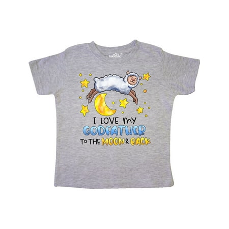 Inktastic I Love my Godfather to the Moon and Back Cute Sheep Gift Toddler Boy or Toddler Girl T-Shirt
Inktastic I Love my Godfather to the Moon and Back Cute Sheep Gift Toddler Boy or Toddler Girl T-Shirt