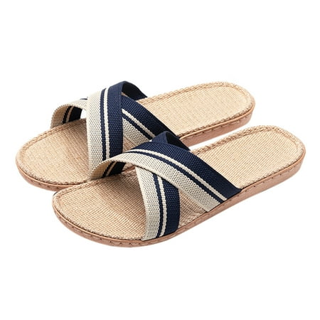 Ykohkofe Slippers For Womens Men Linen Shoes Women Summer Household Beach Slippers Sandals Floor Shoes Slides
Ykohkofe Slippers For Womens Men Linen Shoes Women Summer Household Beach Slippers Sandals Floor Shoes Slides