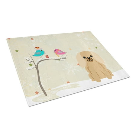 Caroline s Treasures Christmas Presents between Friends Pekingnese Fawn Sable Glass Cutting Board Large
Caroline s Treasures Christmas Presents between Friends Pekingnese Fawn Sable Glass Cutting Board Large