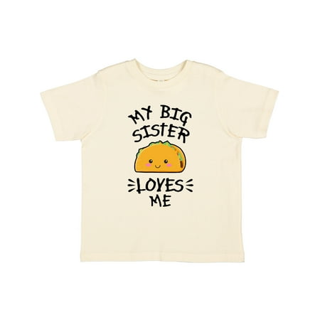 Inktastic My Big Sister Loves Me with Taco Illustration Gift Toddler Boy or Toddler Girl T-Shirt
Inktastic My Big Sister Loves Me with Taco Illustration Gift Toddler Boy or Toddler Girl T-Shirt