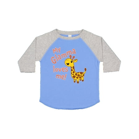 Inktastic My Glamma Loves me- cute giraffe Gift Toddler Boy or Toddler Girl T-Shirt
Inktastic My Glamma Loves me- cute giraffe Gift Toddler Boy or Toddler Girl T-Shirt