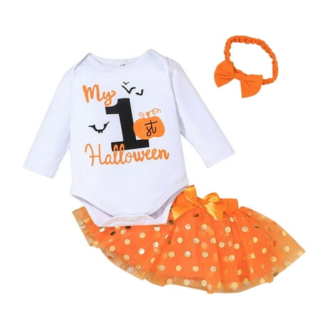 Youmylove Infant Baby Girls Pumpkin Party Letter Romper + Tutu Paillette Gauze Skirt Outfits Set Newborn Clothing Set
Youmylove Infant Baby Girls Pumpkin Party Letter Romper + Tutu Paillette Gauze Skirt Outfits Set Newborn Clothing Set