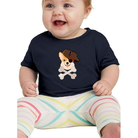 Pirate Corgi T-Shirt Infant -Image by Shutterstock 12 Months