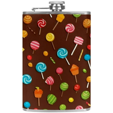 josid Food Pattern 3.6x6in Stainless Steel Small Flask Leak-Proof Stainless Steel Construction Wrapped in Premium Two-Layer Leather Nano-Printed Design 227ml Capacity
josid Food Pattern 3.6x6in Stainless Steel Small Flask Leak-Proof Stainless Steel Construction Wrapped in Premium Two-Layer Leather Nano-Printed Design 227ml Capacity