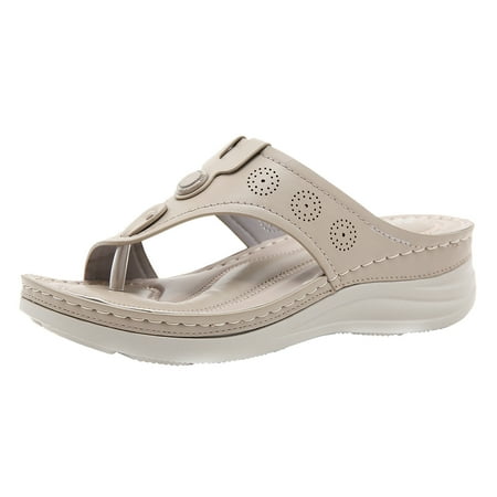 VerPetridure Women s Heeled Sandals Women s Fashion Casual Flip Toe Wedge Heel Comfortable Large Size Sandals
VerPetridure Women s Heeled Sandals Women s Fashion Casual Flip Toe Wedge Heel Comfortable Large Size Sandals