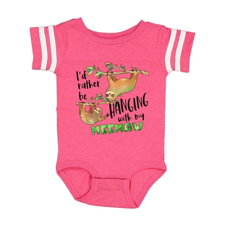Inktastic Id Rather Be Hanging with My Meemaw- Cute Sloths Gift Baby Boy or Baby Girl Bodysuit
Inktastic Id Rather Be Hanging with My Meemaw- Cute Sloths Gift Baby Boy or Baby Girl Bodysuit