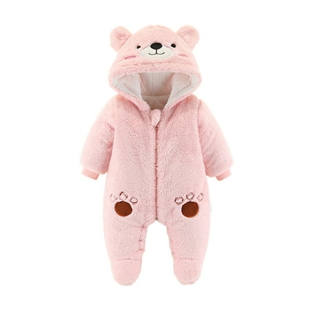 Avamo Infant Cute One Piece Winter Outwear Outfits Animal Print Casual Fleece Romper Newborn Long Sleeve Travel Hooded Jumpsuit Pink 73cm
Avamo Infant Cute One Piece Winter Outwear Outfits Animal Print Casual Fleece Romper Newborn Long Sleeve Travel Hooded Jumpsuit Pink 73cm