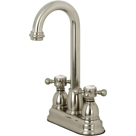 KB3618BX 4-Inch Centerset Bathroom Faucet Brushed Nickel