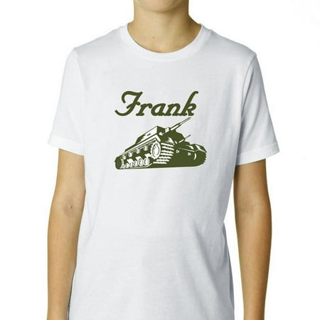 Trendy Frank the Tank Hilarious Graphic Boy's Cotton Youth T-Shirt