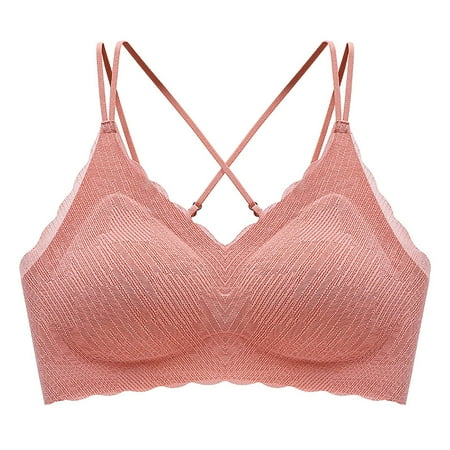 Bras for Women Push-Up Non-Slip Lace Flower Surface Beautiful Back Seamless One-Piece Bra Without Steel Ring on Clearance
Bras for Women Push-Up Non-Slip Lace Flower Surface Beautiful Back Seamless One-Piece Bra Without Steel Ring on Clearance