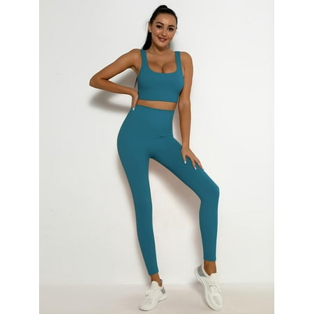 Seamless Sports Bra & High Waist Sports Yoga Pants High Stretch Fitness Workout Yoga Sports Set
Seamless Sports Bra & High Waist Sports Yoga Pants High Stretch Fitness Workout Yoga Sports Set