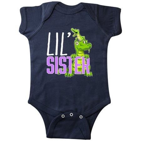 Inktastic Lil Sister with Cute Green Alligators Gift Baby Boy or Baby Girl Bodysuit
Inktastic Lil Sister with Cute Green Alligators Gift Baby Boy or Baby Girl Bodysuit