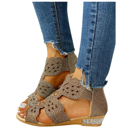 nsendm Womens Sandals Women s Ladies Fashion Vintage Outdoor Hollow Out Zip Up Sandals Shoes Gold 40
nsendm Womens Sandals Women s Ladies Fashion Vintage Outdoor Hollow Out Zip Up Sandals Shoes Gold 40