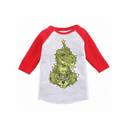 Awkward Styles Girls Boys Ugly Christmas T-Shirt Xmas Dinosaur Toddler Raglan Shirt
Awkward Styles Girls Boys Ugly Christmas T-Shirt Xmas Dinosaur Toddler Raglan Shirt