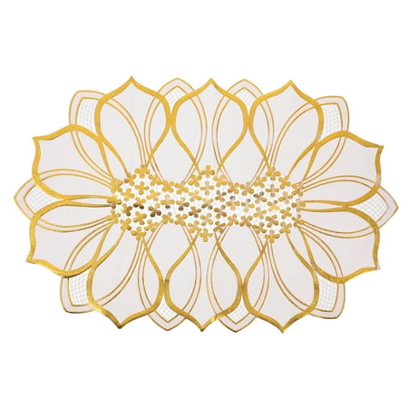 NUOLUX Table Placemats Placemat Place Mats Mat Supplies Placemats Goldset Washable Kids Dining Flowers Pad Insulated Heat
NUOLUX Table Placemats Placemat Place Mats Mat Supplies Placemats Goldset Washable Kids Dining Flowers Pad Insulated Heat