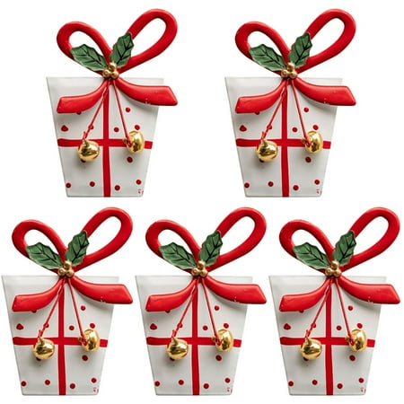 NUOLUX 5pcs Gift Bag Design Pendant Iron Hanging Decor Xmas Tree Hanging Ornament Party Decor
NUOLUX 5pcs Gift Bag Design Pendant Iron Hanging Decor Xmas Tree Hanging Ornament Party Decor