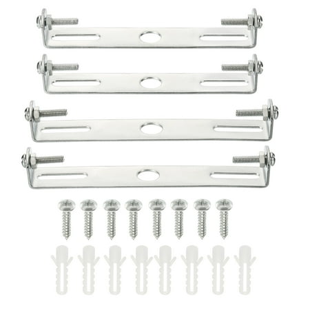 Uxcell 105x18x16mm 115x18x17mm Lighting Fixture Mounting Bracket Ceiling Light Plate 4 Pack
Uxcell 105x18x16mm 115x18x17mm Lighting Fixture Mounting Bracket Ceiling Light Plate 4 Pack