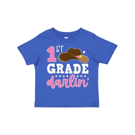 Inktastic 1st Grade Darlin with Cowgirl Hat Pink Gift Toddler Toddler Girl T-Shirt
Inktastic 1st Grade Darlin with Cowgirl Hat Pink Gift Toddler Toddler Girl T-Shirt