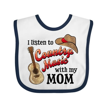 Inktastic I Listen to Country Music with my Mom with Guitar and Hat Gift Baby Boy or Baby Girl Bib
Inktastic I Listen to Country Music with my Mom with Guitar and Hat Gift Baby Boy or Baby Girl Bib