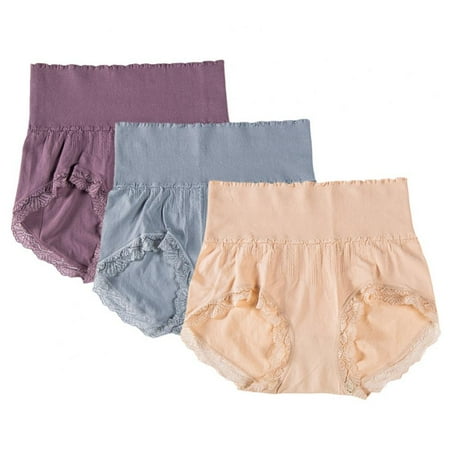 Xmarks Underwear for Women Moisture-Wicking High Waist Panties Full Coverage Briefs Soft Strech Ladies Breathable Panties(3-Packs)
Xmarks Underwear for Women Moisture-Wicking High Waist Panties Full Coverage Briefs Soft Strech Ladies Breathable Panties(3-Packs)