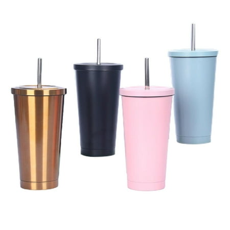 ADVEN Stainless Steel Straw Cup Reusable Water Bottle Vacuum Cup Gift for Parties Birthdays
ADVEN Stainless Steel Straw Cup Reusable Water Bottle Vacuum Cup Gift for Parties Birthdays