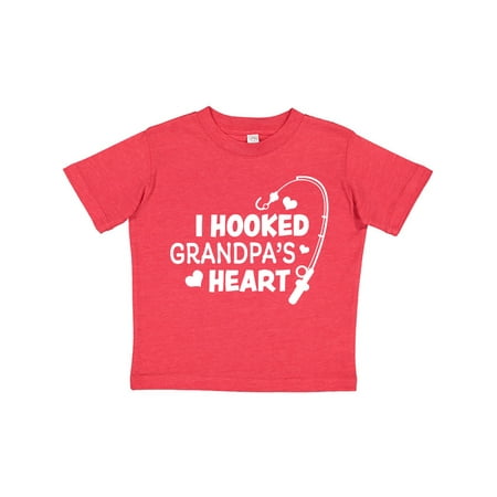 Inktastic I Hooked Grandpa s Heart with Fishing Rod Gift Toddler Boy or Toddler Girl T-Shirt
Inktastic I Hooked Grandpa s Heart with Fishing Rod Gift Toddler Boy or Toddler Girl T-Shirt