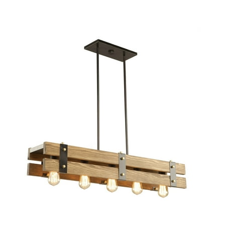 Artcraft Lighting AC11275 Island Lighting Black and Satin Brass Metal/Wood Barnyard
Artcraft Lighting AC11275 Island Lighting Black and Satin Brass Metal/Wood Barnyard