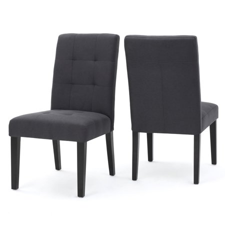 Christopher Knight Home Bronson Tufted Fabric Dining Chair (Set of 2) by