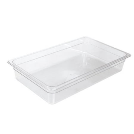 Crestware FP14 Full Size Polycarbonate Food Pan 4 
Crestware FP14 Full Size Polycarbonate Food Pan 4