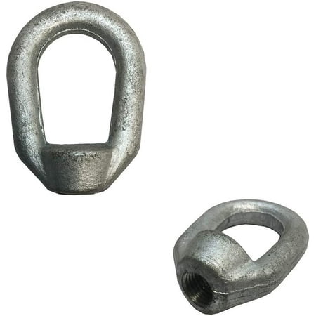 DBM IMPORTS 2 PC Bail 5/16 x 3/8 Tap Thread Eye Nut Hot Dipped Galvanized Drop Forged Carbon Steel 1 250 Lbs WLL
DBM IMPORTS 2 PC Bail 5/16 x 3/8 Tap Thread Eye Nut Hot Dipped Galvanized Drop Forged Carbon Steel 1 250 Lbs WLL