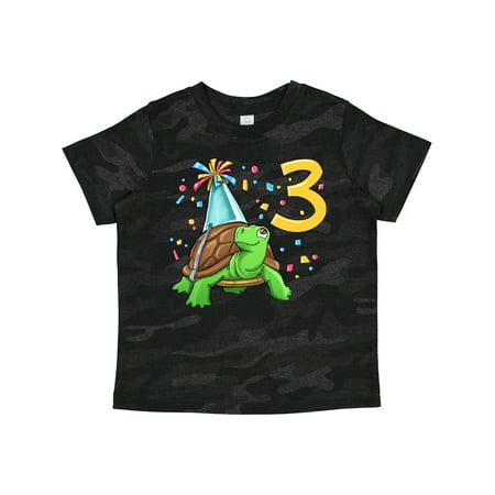 Inktastic 3rd Birthday Cute Turtle in Party Hat with Confetti Gift Toddler Boy or Toddler Girl T-Shirt
Inktastic 3rd Birthday Cute Turtle in Party Hat with Confetti Gift Toddler Boy or Toddler Girl T-Shirt
