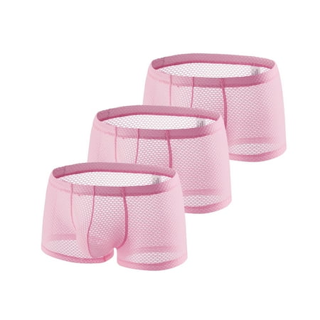 DORKASM Mens Boxer Briefs 3xl Mesh Soft Comfortable Underwear for Men Pack Underwear for Men Pink 2XL 3 Pack
DORKASM Mens Boxer Briefs 3xl Mesh Soft Comfortable Underwear for Men Pack Underwear for Men Pink 2XL 3 Pack