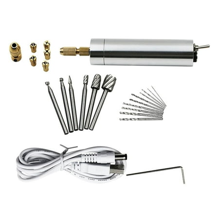 DIY Electric Rotary Tools Engraver Electric Tool Kits USB Port 5