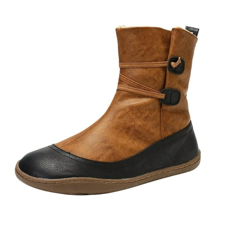 iOPQO Women s Ankle Boots Fashion Womens Flats Non-Slip Leather Lace-up Round Toe Casual Shoes Ankle Boots Ladies Retro Fashion Round Brown 42
iOPQO Women s Ankle Boots Fashion Womens Flats Non-Slip Leather Lace-up Round Toe Casual Shoes Ankle Boots Ladies Retro Fashion Round Brown 42