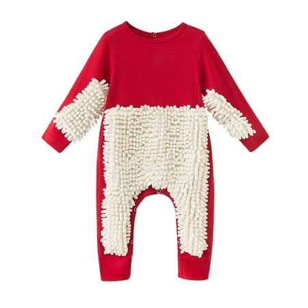 Vikakiooze Newborn Infant Baby Girls Boys Crawling Baby Solid Mop Onesie Romper Jumpsuit
Vikakiooze Newborn Infant Baby Girls Boys Crawling Baby Solid Mop Onesie Romper Jumpsuit