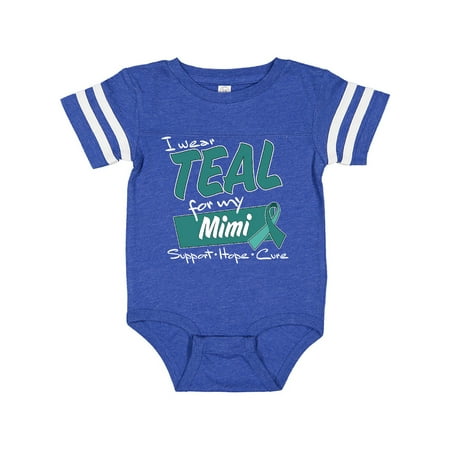 Inktastic I Wear Teal for my Mimi-Support Hope Cure Gift Baby Boy or Baby Girl Bodysuit
Inktastic I Wear Teal for my Mimi-Support Hope Cure Gift Baby Boy or Baby Girl Bodysuit