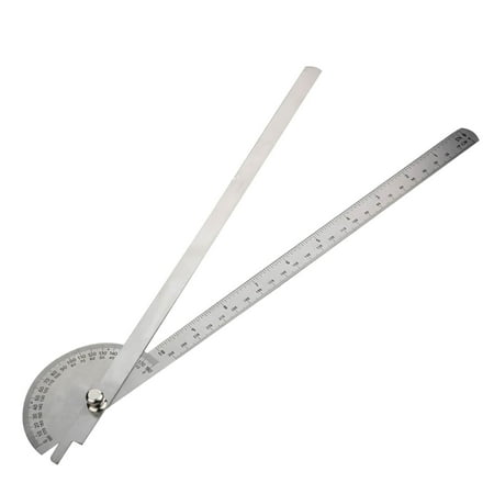 Angle Protractor Stainless Steel Angle Finder Ruler General Measuring Tool for Woodworking Engineering Craftsmen Architects
Angle Protractor Stainless Steel Angle Finder Ruler General Measuring Tool for Woodworking Engineering Craftsmen Architects