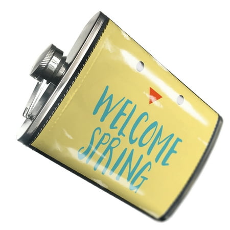 NEONBLOND Flask Welcome Spring Easter Chick Face