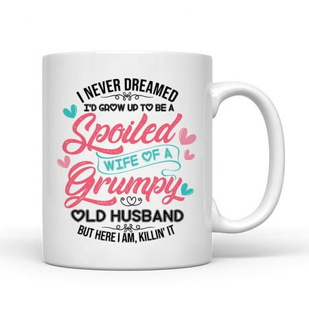 Familyloveshop LLC To My Wife Coffee Mug From Husband Funny Valentine s Day Gift For Wife Spoiled Wife Funny Coffee Mug Coffee Mug 11oz 15oz
Familyloveshop LLC To My Wife Coffee Mug From Husband Funny Valentine s Day Gift For Wife Spoiled Wife Funny Coffee Mug Coffee Mug 11oz 15oz