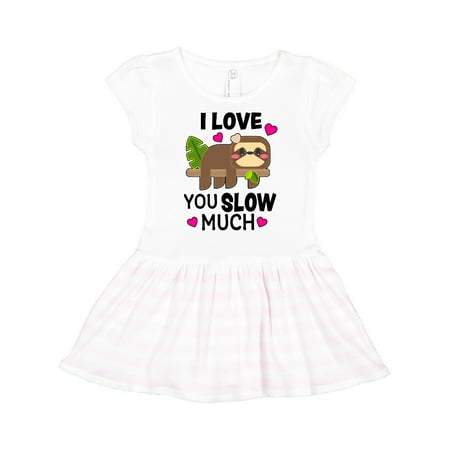 Inktastic I Love You Slow Much with Sloth on Treebranch Gift Toddler Girl Dress
Inktastic I Love You Slow Much with Sloth on Treebranch Gift Toddler Girl Dress