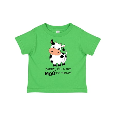 Inktastic Sorry I m a Bit MOOdy Today Cute Cow Pun Gift Toddler Boy or Toddler Girl T-Shirt
Inktastic Sorry I m a Bit MOOdy Today Cute Cow Pun Gift Toddler Boy or Toddler Girl T-Shirt