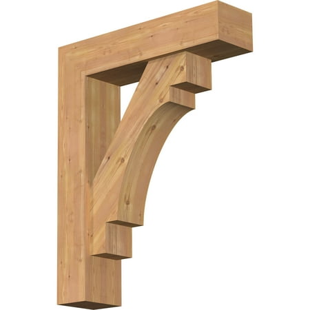 Ekena Millwork 7 1/2 W x 30 D x 38 H Merced Block Smooth Bracket w/ Offset Brace Western Red Cedar
Ekena Millwork 7 1/2 W x 30 D x 38 H Merced Block Smooth Bracket w/ Offset Brace Western Red Cedar