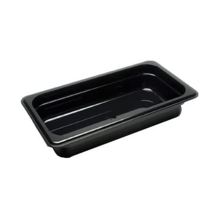 Cambro - 32CW110 - 1/3 Size 2 1/2 in Black Camwear® Food Pan