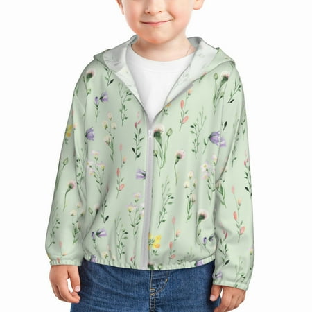 Sun Hoodie for Kids Flower Watercolor A Long Sleeve Swim Fishing Shirts Sun Protection Zip Up Jacket Clothing Athletic Hoodie
Sun Hoodie for Kids Flower Watercolor A Long Sleeve Swim Fishing Shirts Sun Protection Zip Up Jacket Clothing Athletic Hoodie